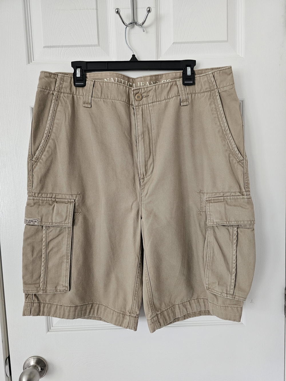 Nautica Men's Tan Cargo Shorts